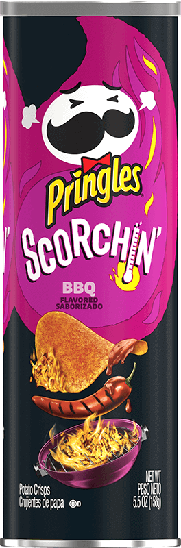 Pringles Scorchin BBQ 158g