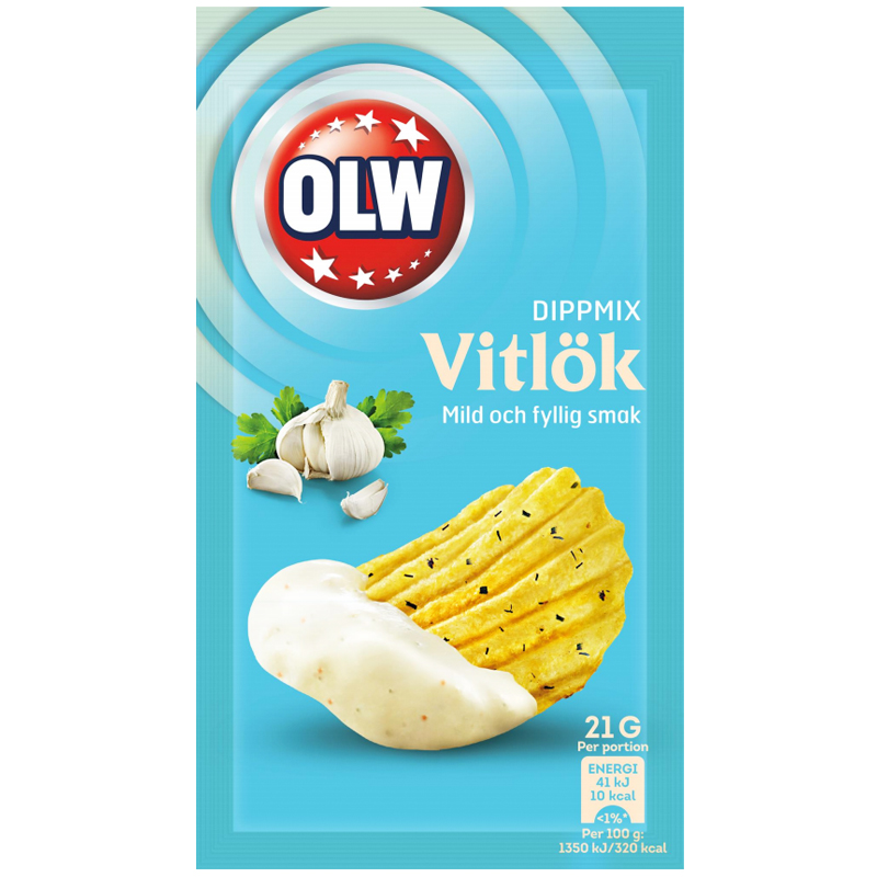 Dippmix Vitlök 21g - 37% rabatt