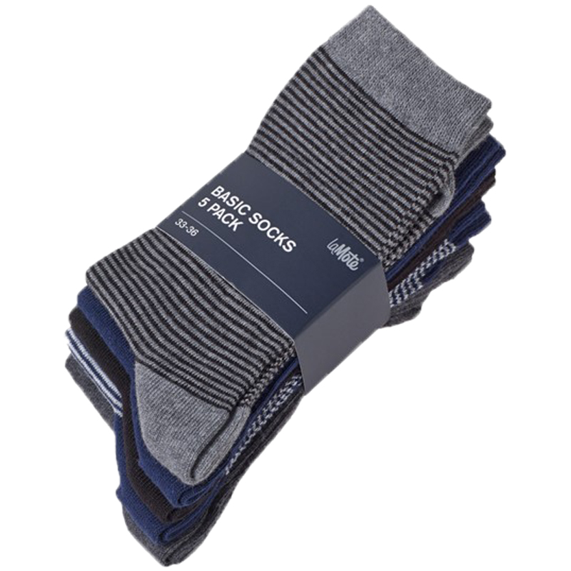 Strumpor "Basic" 33-36 5-pack - 44% rabatt