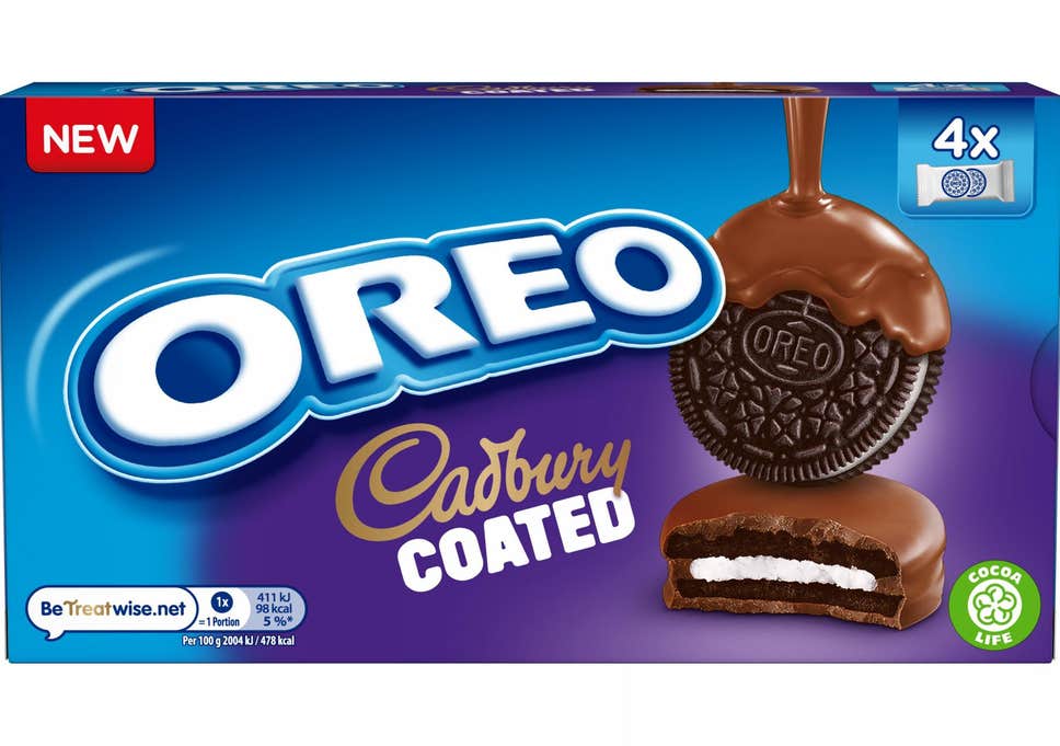 Oreo Cadbury Coated 164g