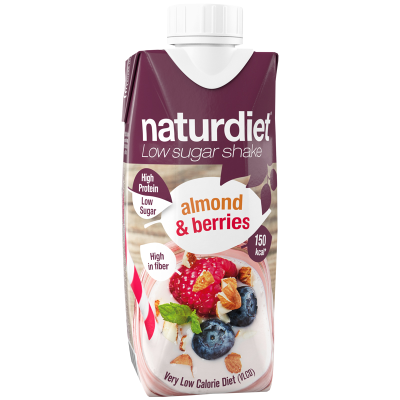 Måltidsersättningsshake Berries & Almond - 38% rabatt