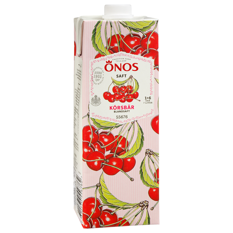 Dryck Körsbär Osötad 1l - 22% rabatt
