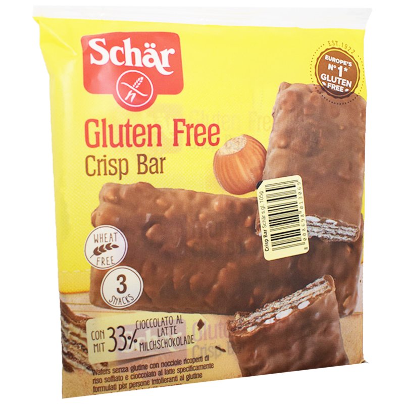 Chokladbar Hasselnötskräm Glutenfri - 40% rabatt