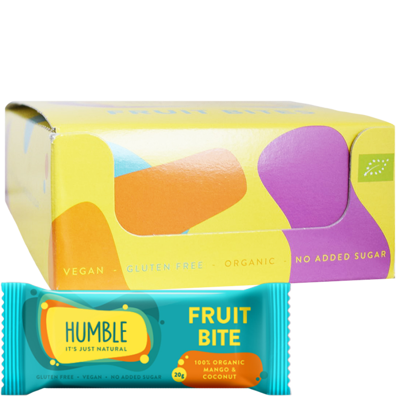 Eko Hel Låda Fruktbars "Mango & Coconut" 30 x 20g - 49% rabatt
