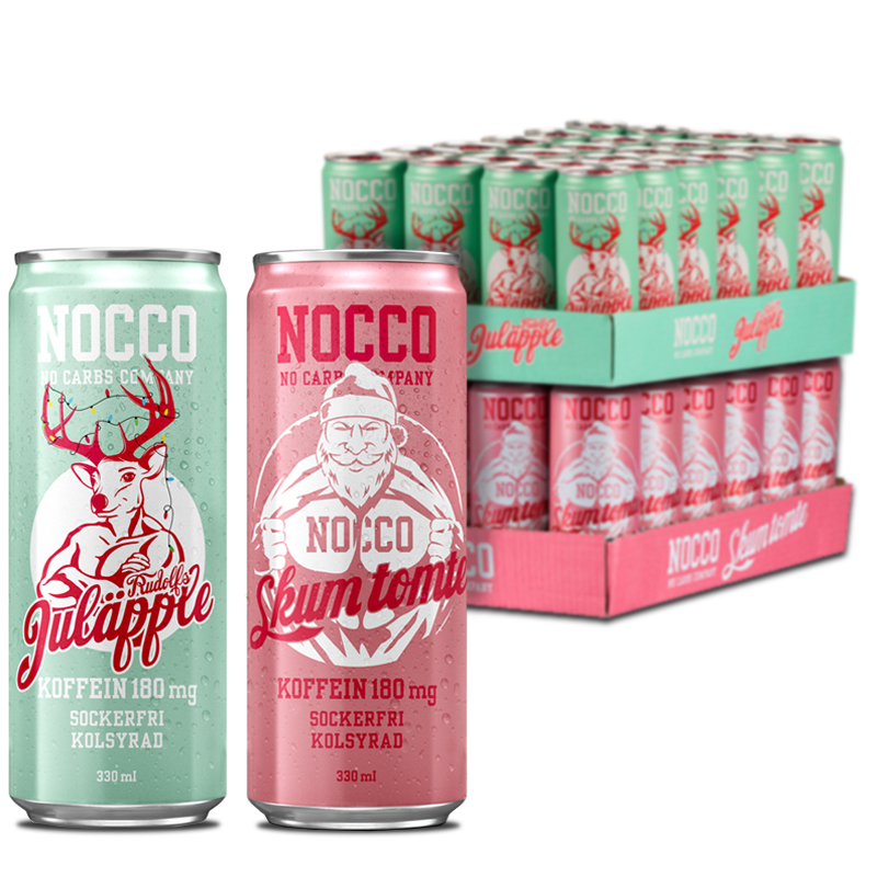 Funktionsdryck Nocco Storpack 48 x 330ml - 37% rabatt
