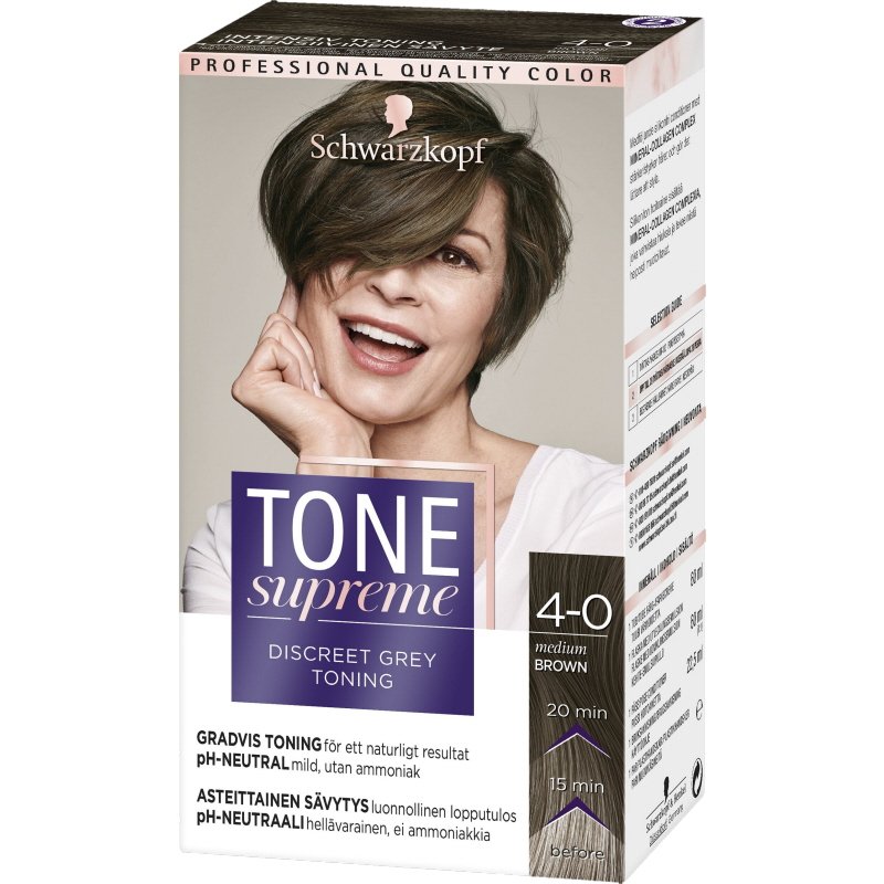 Toning 4-0 Medium Brown - 61% rabatt