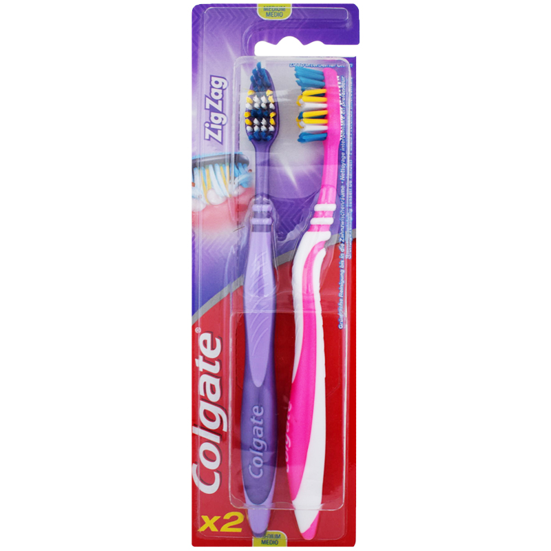 Tandborste "ZigZag" 2-pack - 36% rabatt