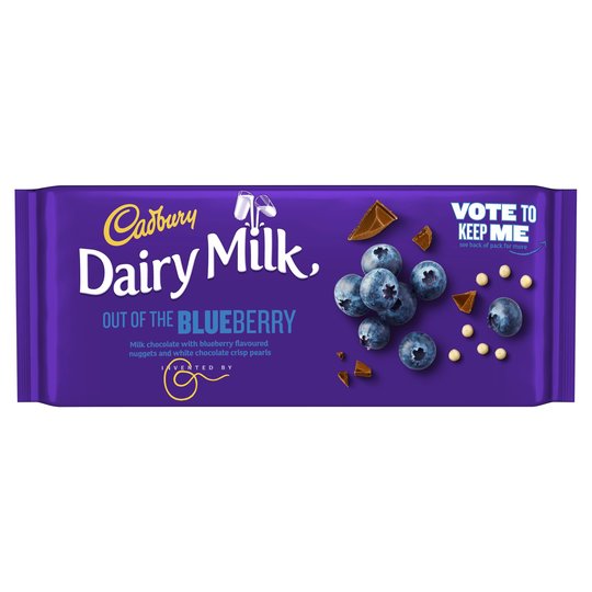 Cadbury Dairy Milk Inventor Blueberry 105g
