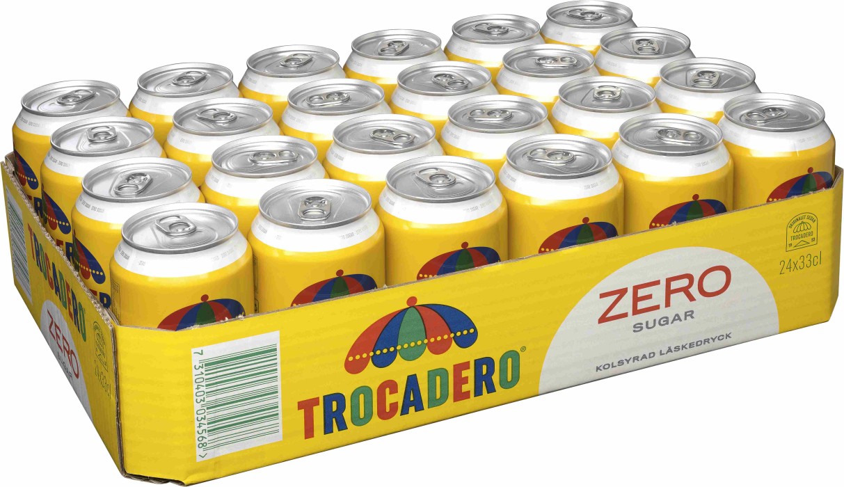 Trocadero Zero Sugar 33cl x 24st
