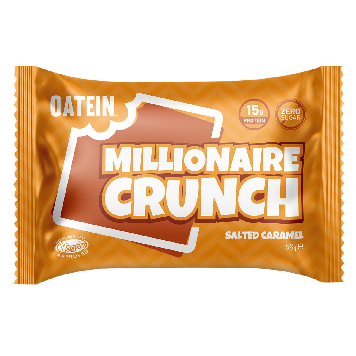 Oatein Millionaire Crunch - Salted Caramel 58g