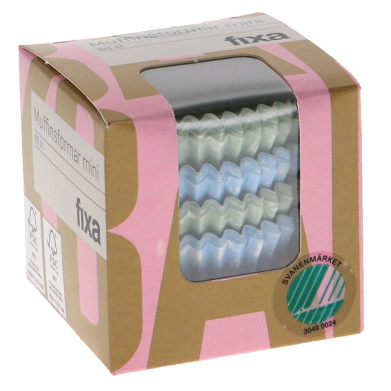 Muffinsformar Mini 60-pack - 40% rabatt