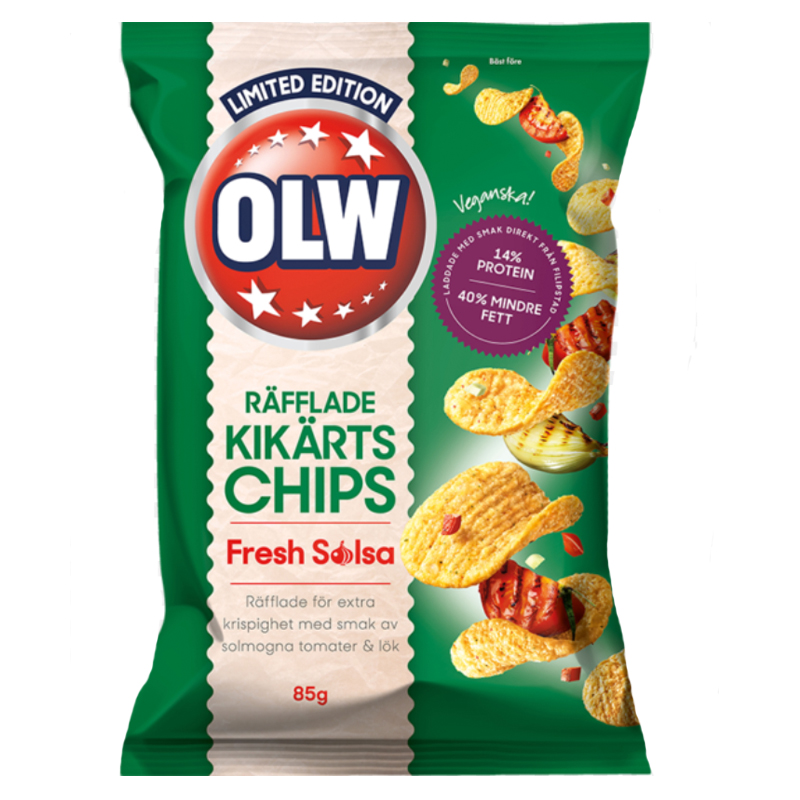 Kikärtschips "Fresh Salsa" 85g - 21% rabatt