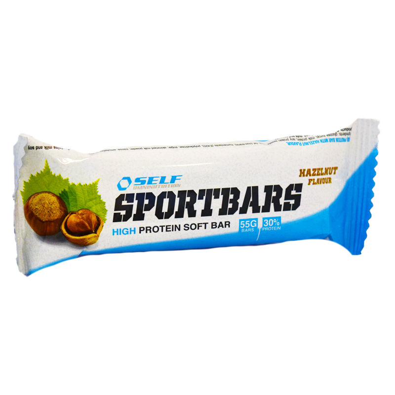 Sportbar Hasselnöt 55g - 75% rabatt
