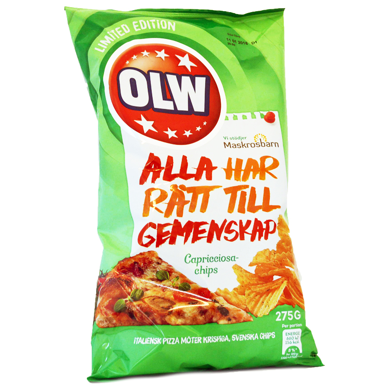 Chips Capricciosa - 96% rabatt