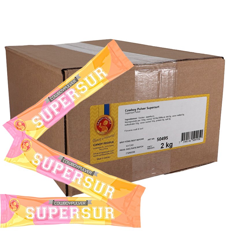 Sur Cowboypulver - 43% rabatt