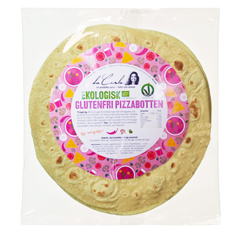 Pizzabotten Glutenfri 2 x 150g - 75% rabatt