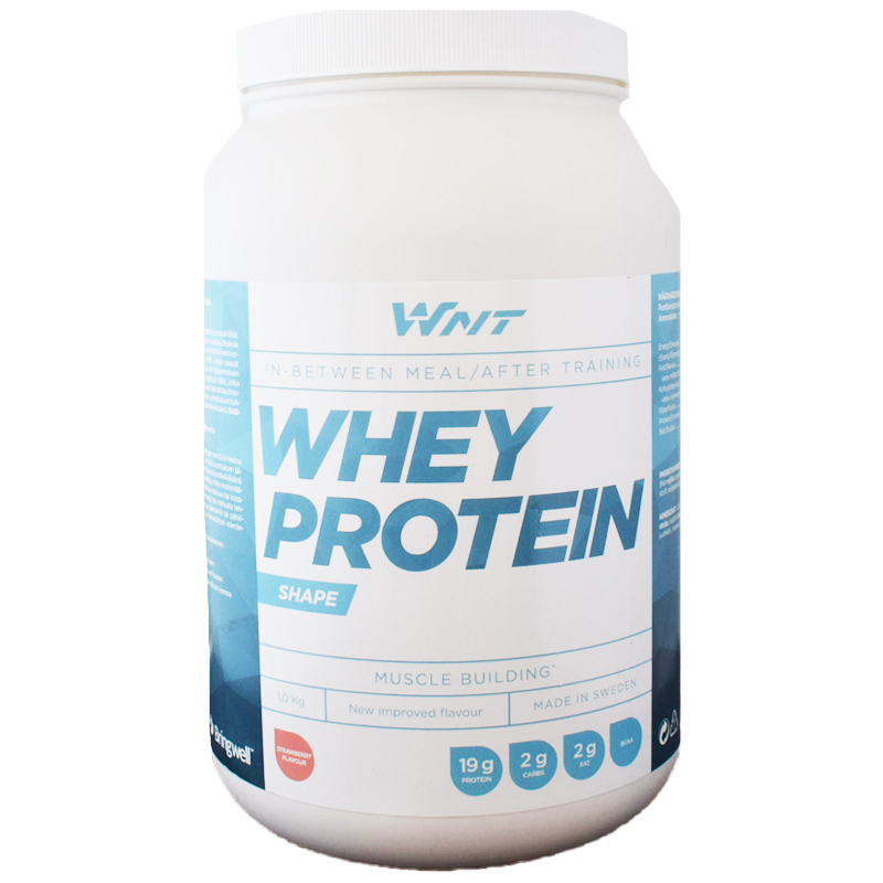 Proteinpulver "Whey Protein" Jordgubb 1kg - 47% rabatt