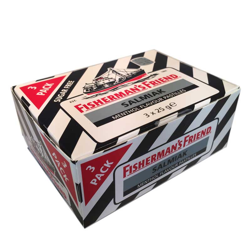 Fisherman Salmiak 3-Pack - 40% rabatt