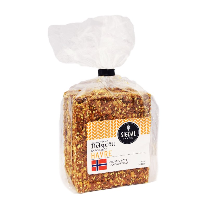Knäckebröd Havre - 86% rabatt