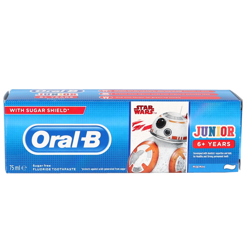Tandskräm Star Wars Junior - 60% rabatt