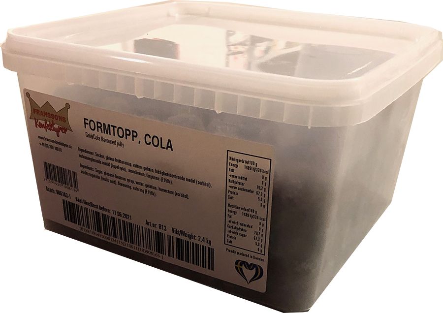 Franssons Formtopp Cola 2.4kg