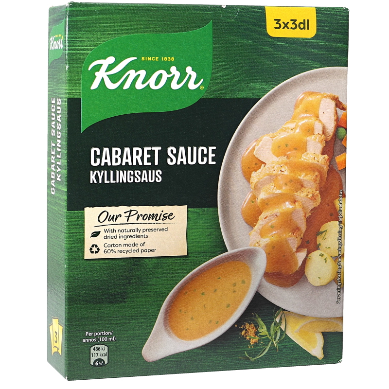Cabaretsås - 25% rabatt