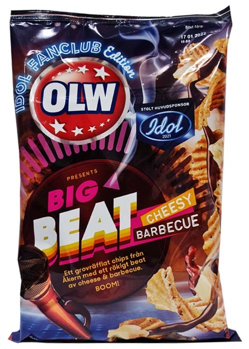 OLW Idol Cheesy Barbecue - LTD Edition 250g