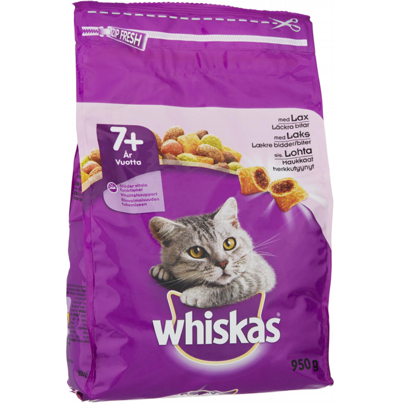 Kattmat "Lax 7+ År" 950g - 26% rabatt