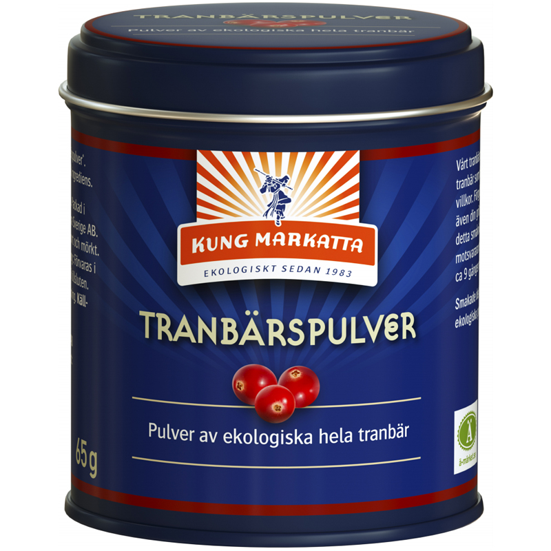 Eko Tranbärspulver - 45% rabatt