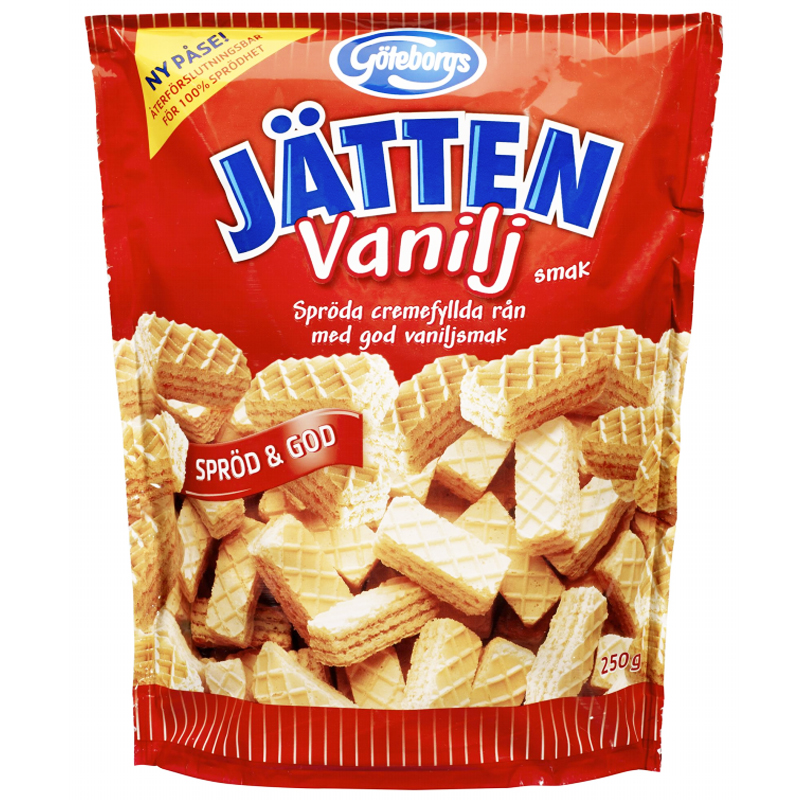 Kex Jätten Vanilj 250g - 21% rabatt