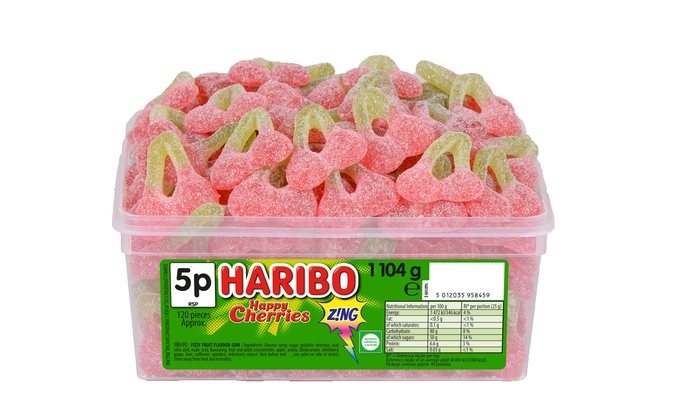 Haribo Happy Cherries 1.104kg