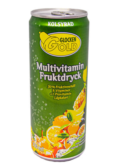 Glocken Gold Multivitamin Kolsyrad 33cl