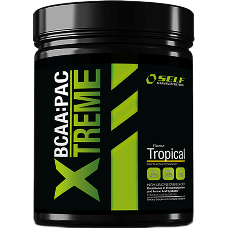 BCAA-pulver "Tropical" 250g - 50% rabatt