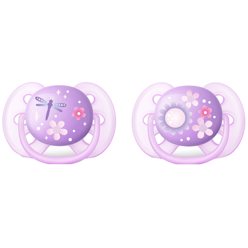 Nappar "Ultra Soft" Blommor 2-pack - 47% rabatt
