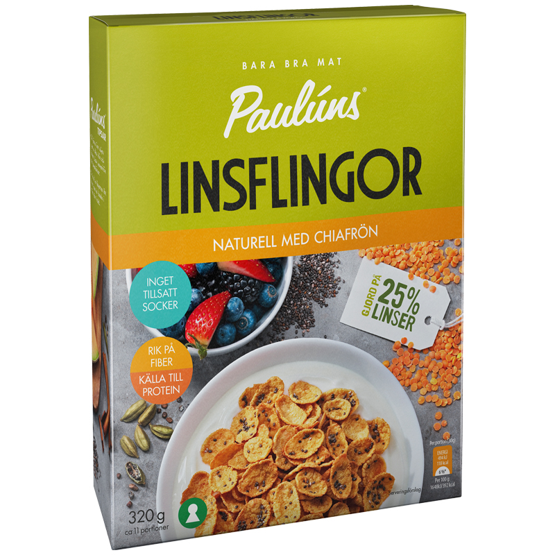 Linsflingor Naturell - 31% rabatt