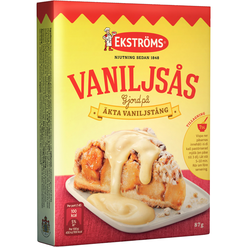 Vaniljsås - 20% rabatt