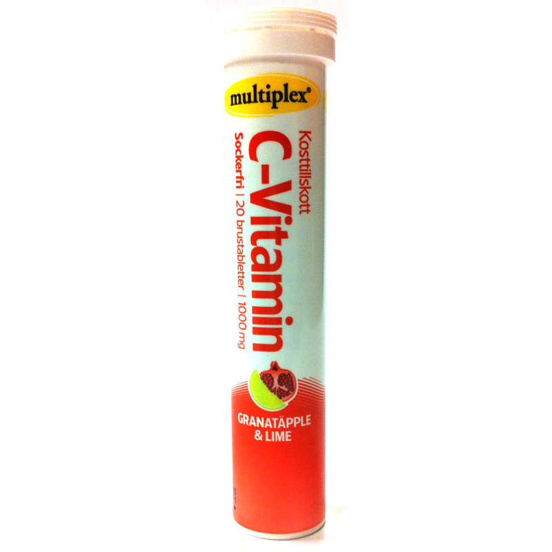 C-vitamin sockerfri granatäpple & lime - 43% rabatt