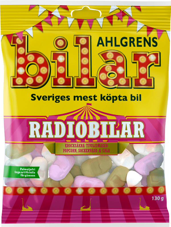 Ahlgrens bilar Radiobilar 100g