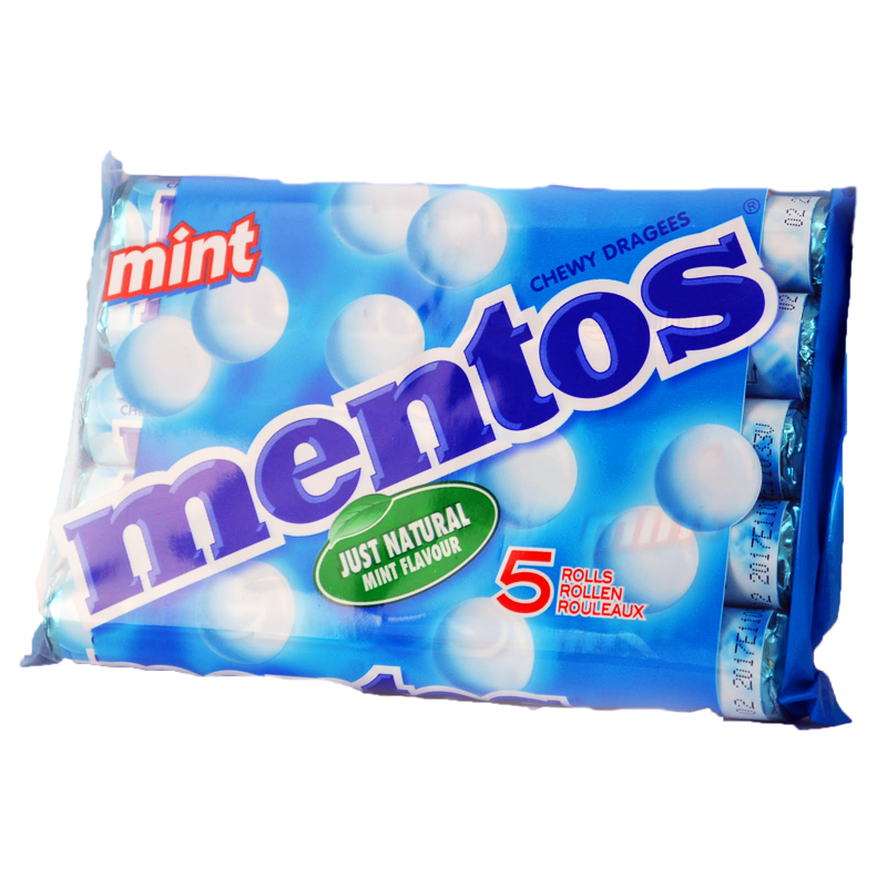 Mentos 5-Pack Mint - 40% rabatt