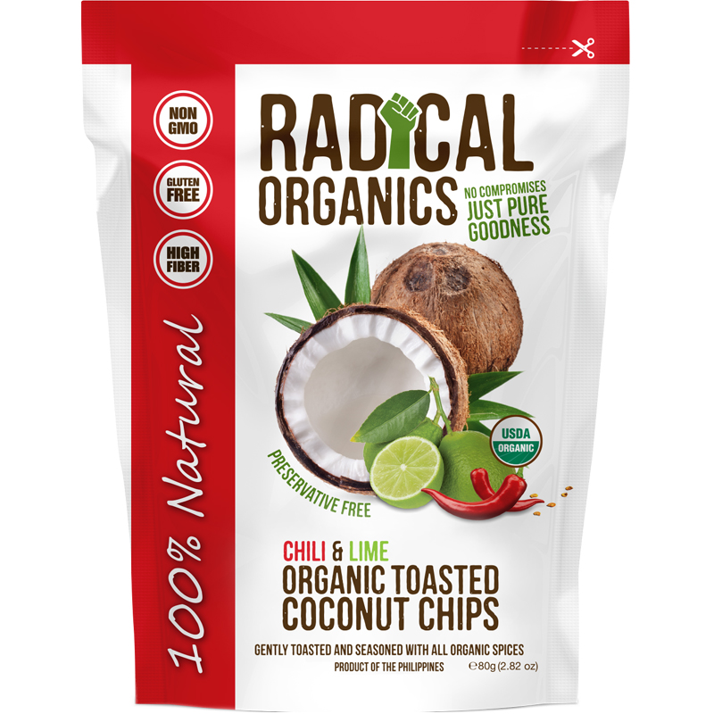 Eko Kokoschips "Chili & Lime" 80g - 92% rabatt