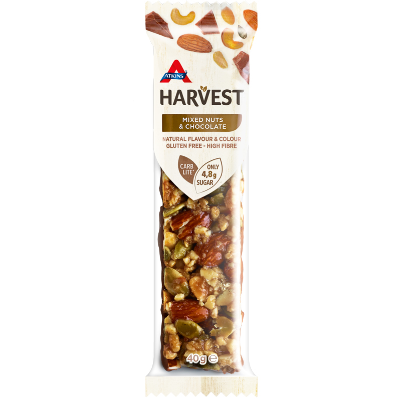 Bar "Mixed Nuts & Chocolate" 40g - 19% rabatt