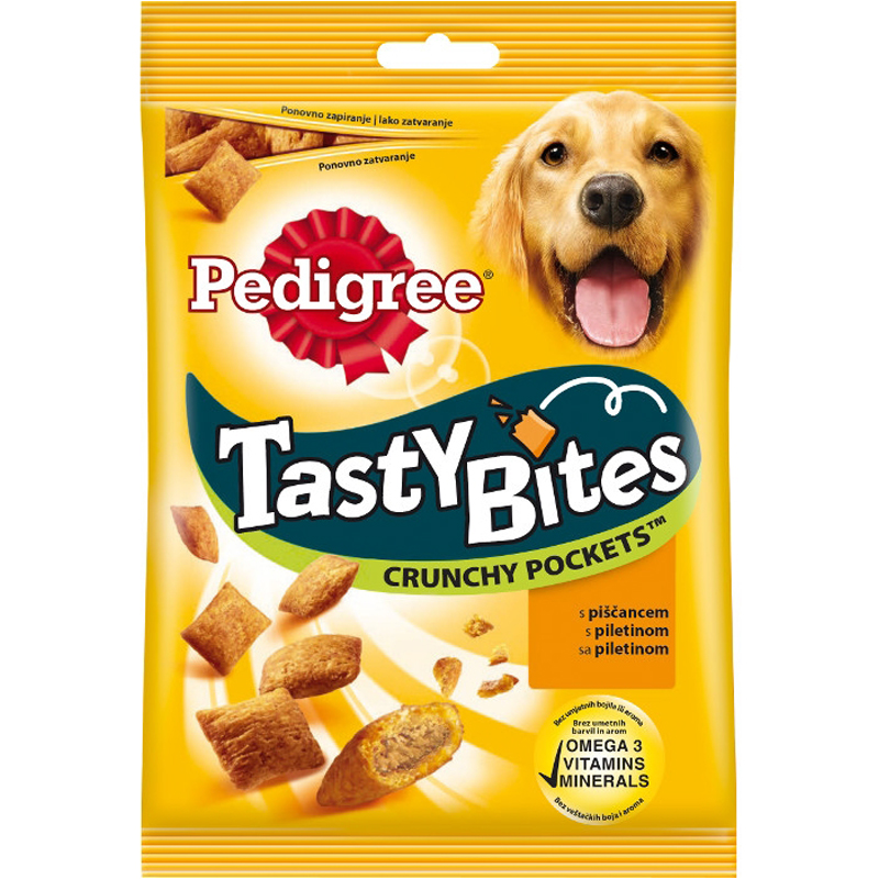 Hundgodis "Tasty Bite Chicken" 95g - 40% rabatt