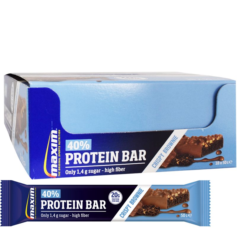 Proteinbars Crispy Brownie 18-pack - 48% rabatt