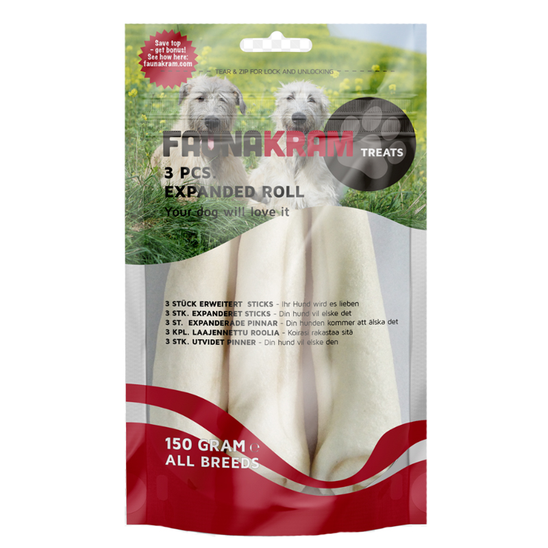 Hundgodis Expanded roll 3-pack - 23% rabatt