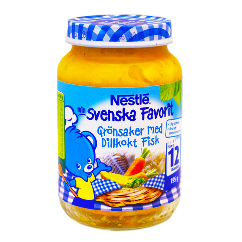 Barnmat Grönsaker & Dillkokt Fisk 195g - 19% rabatt