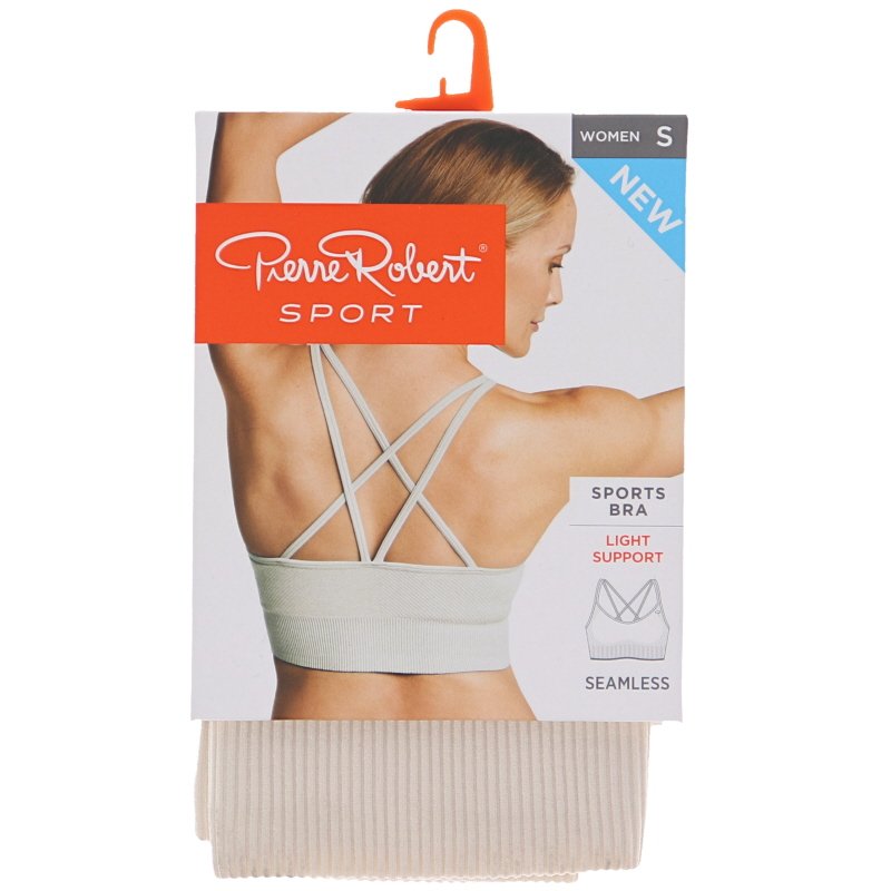 Sport BH Light Support Beige Stl S - 74% rabatt