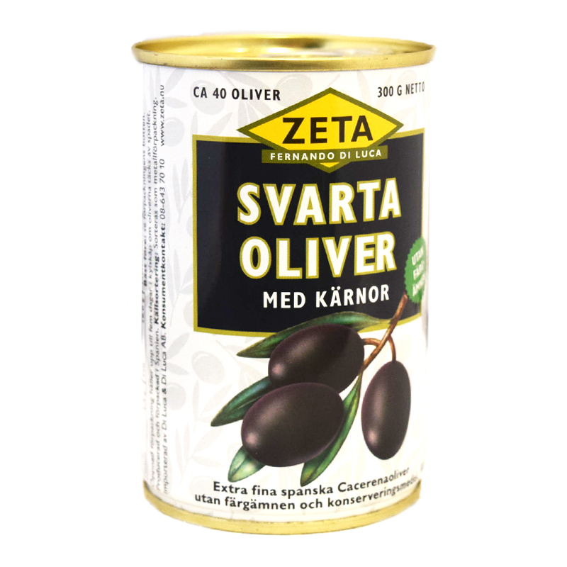 Svarta Oliver 300g - 60% rabatt