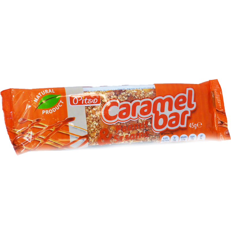 Karamell Bar Jordnöt/Sesam - 37% rabatt
