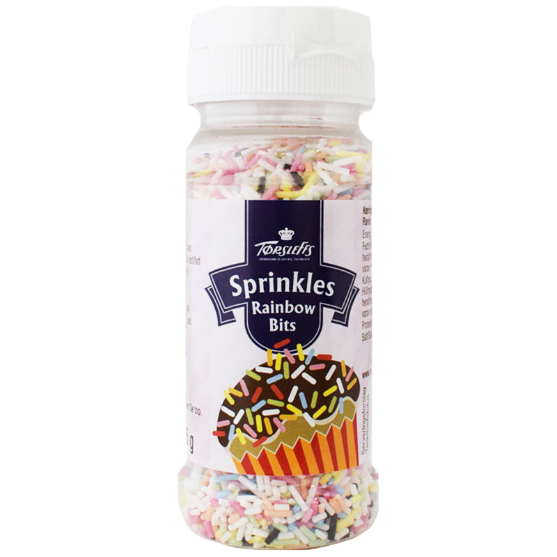 Strössel "Rainbow Bits" 75g - 28% rabatt
