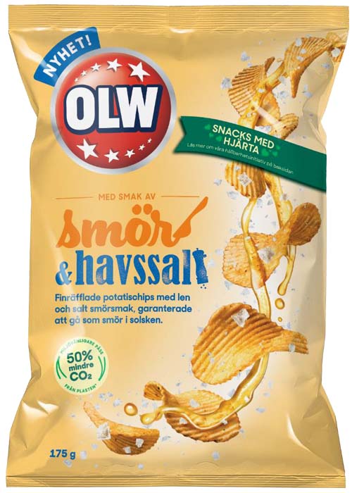 OLW Smör Havssalt 175g